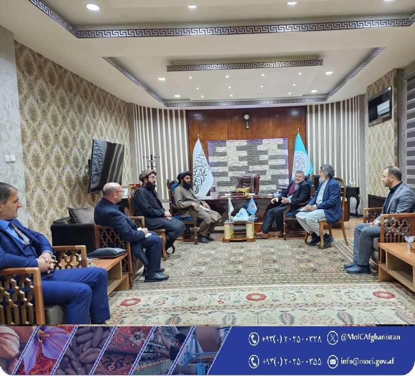 وزارت تجارت طالبان: تاجران ترک علاقه‌مند سرمایه‌گذاری در افغانستان هستند