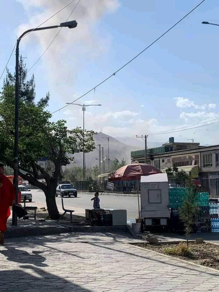 طالبان می‌گوید صدایی که بخش‌هایی از خیرخانه را تکان داد ناشی از "یک انفجار کنترول شده بود"