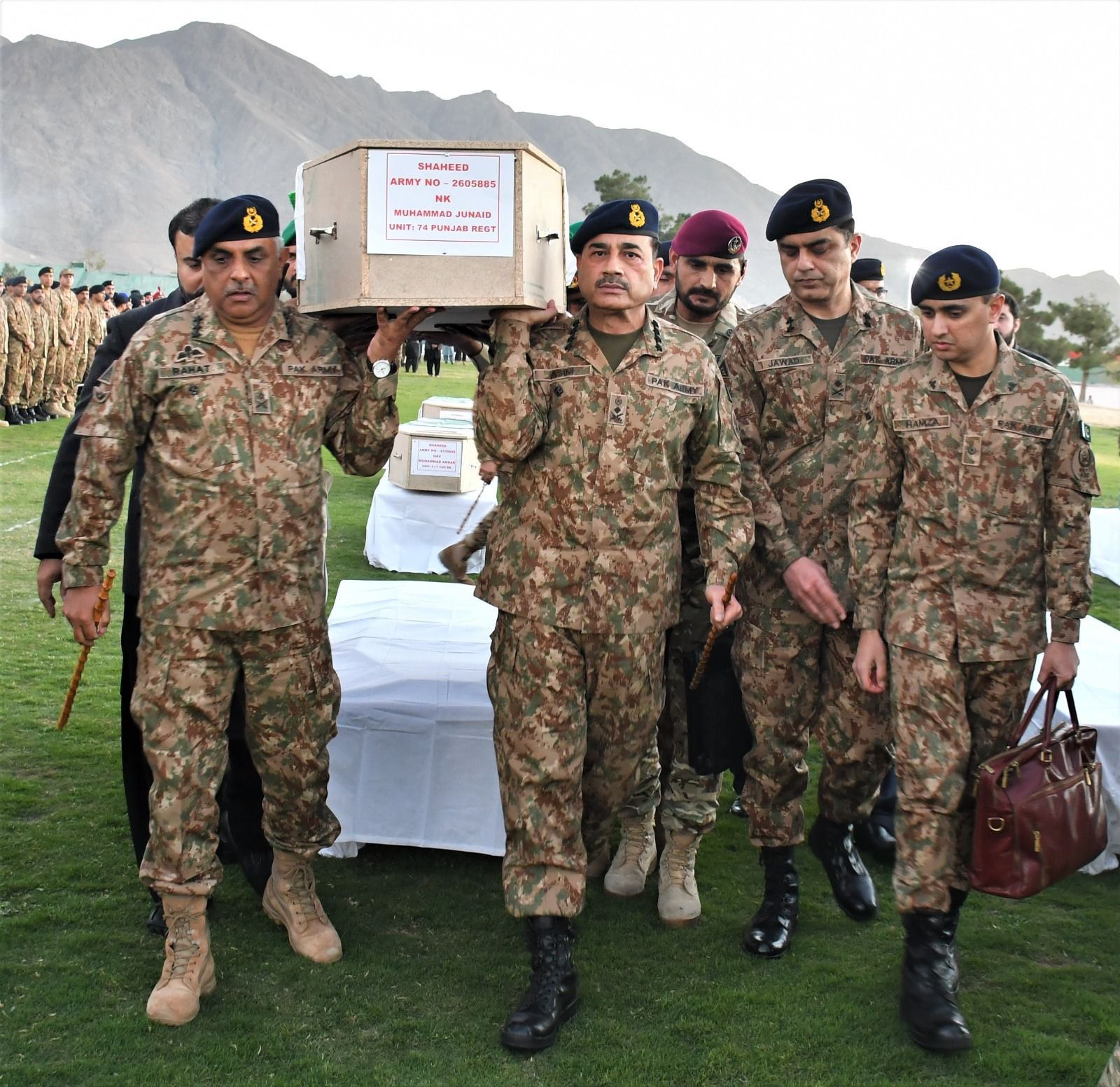 رئیس ارتش پاکستان: آفت تروریسم تحمل نخواهد شد