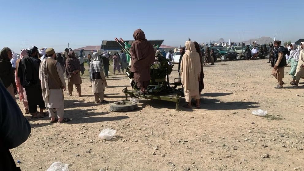 تشدید تدابیر امنیتی هنگام نماز عید؛ استقرار سلاح‌های سنگین در مسجد عیدگاه قندهار