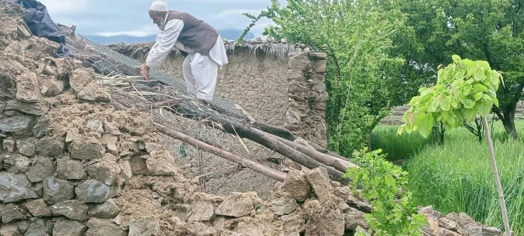 په خوست کې سېلابونو ۶۳ کورونه ویجاړ کړي دي