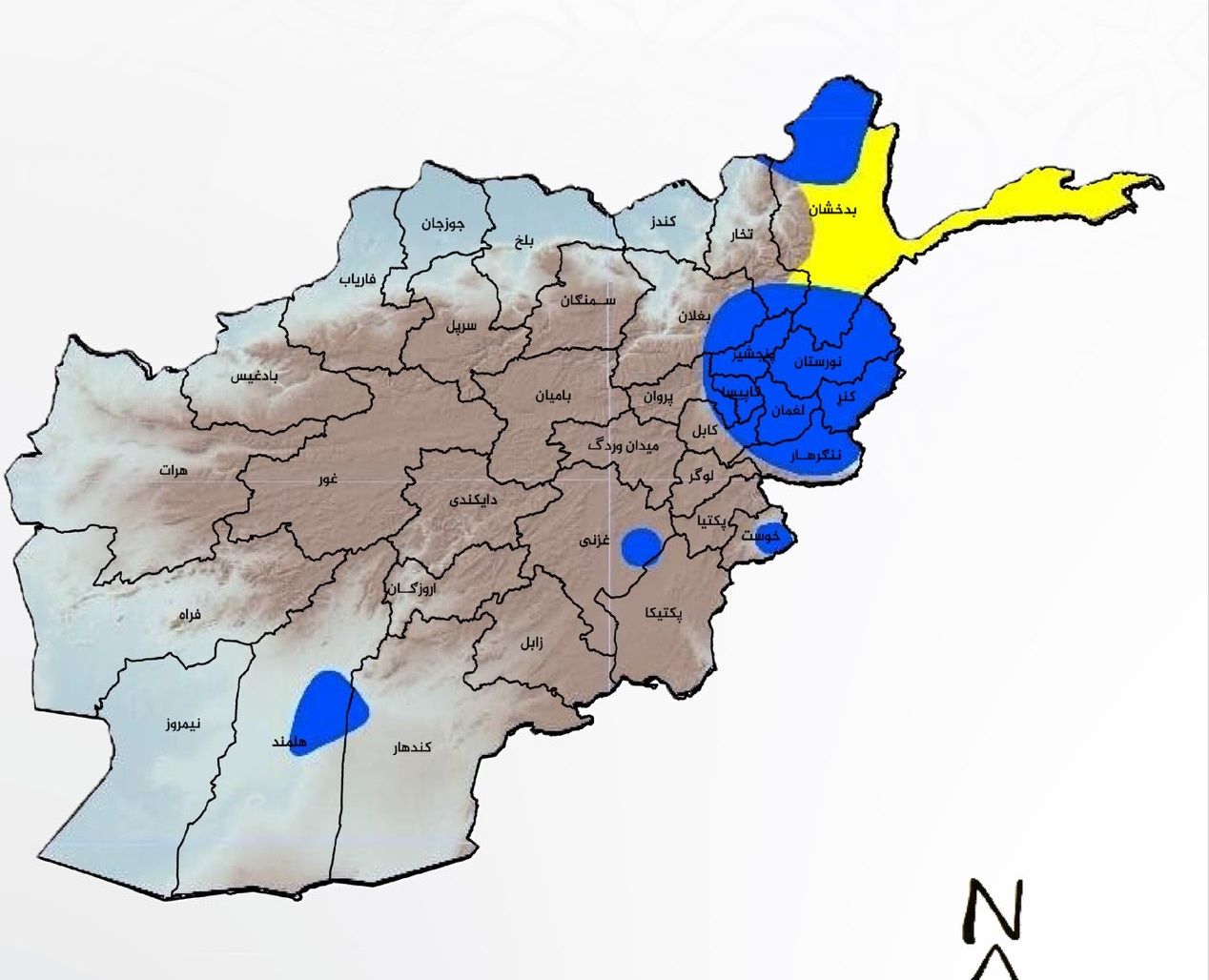 د افغانستان د خطرونو اوونیزه وړاندوینه؛ د سېلابونو او تودوخې د لوړېدو خبرداری ورکړ شوی