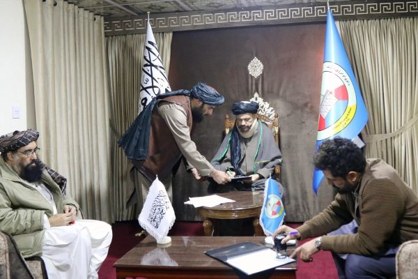 د یتیمتپې د څنډو د ټینګښت پروژې قرارداد د ۸۱،۵ میلیونه افغانیو په لګښت لاسلیک شو