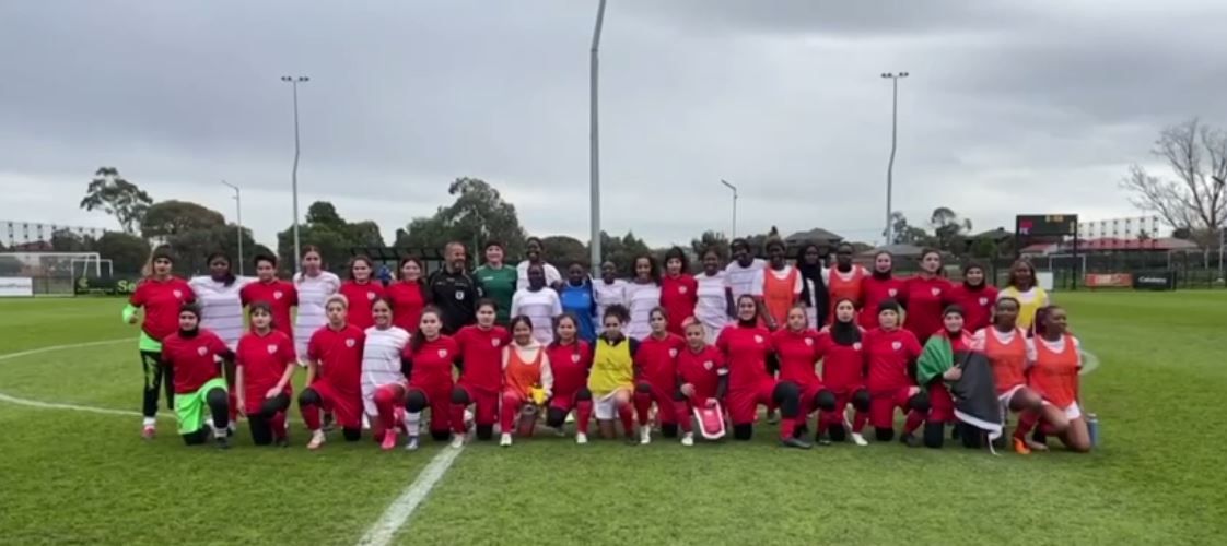جام فوتبال امید استرالیا؛ تیم فوتبال زنان افغان با تیم منتخب افریقا مساوی کرد