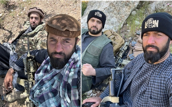 خالد امیری، منیب امیری و حسیب قوای مرکز از فرماندهان جبهه مقاومت ملی