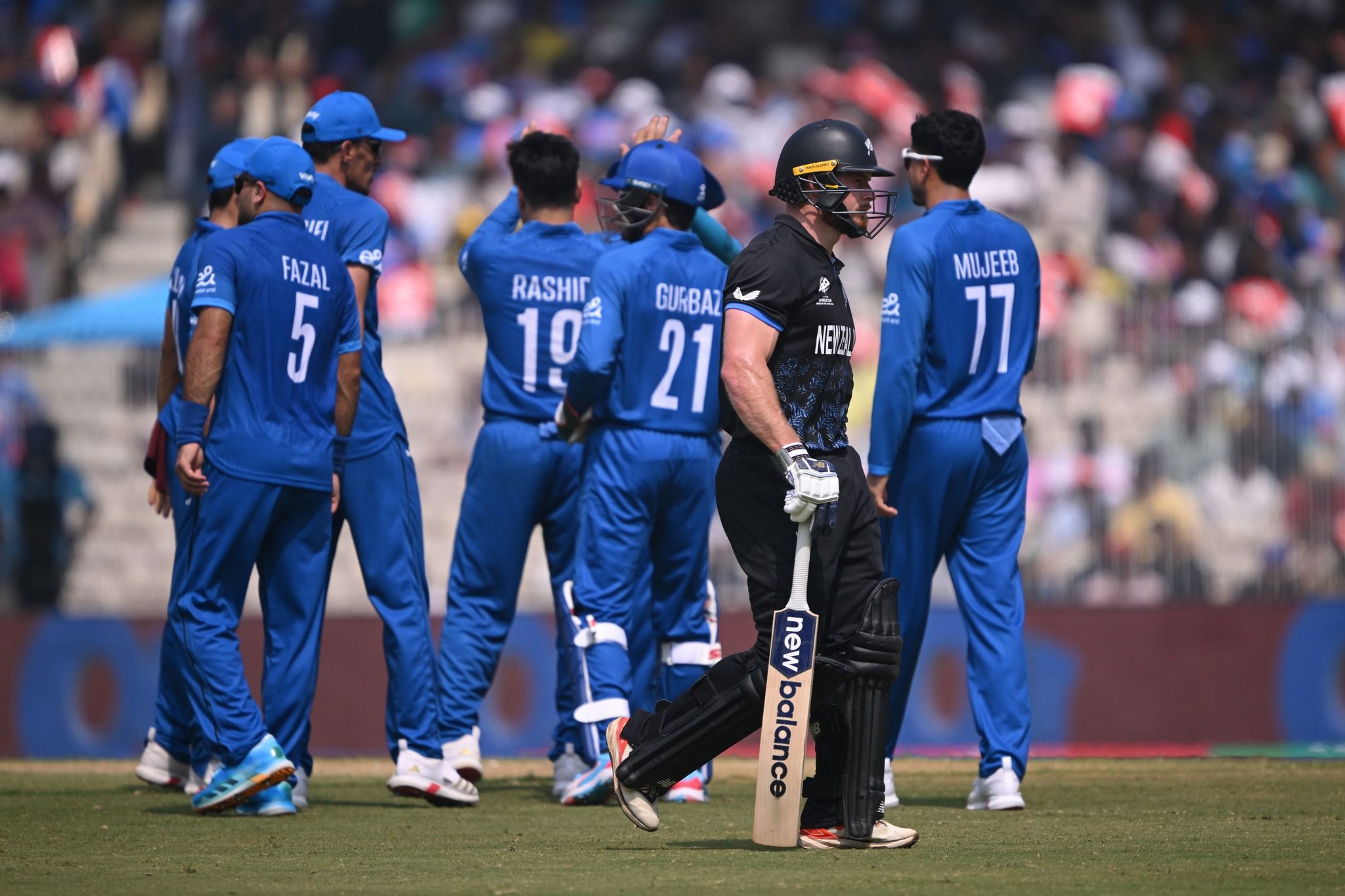 افغان لوبډلې د نړیوال جام په لومړۍ لوبه کې د نیوزیلنډ پر وړاندې ماتې وخوړه