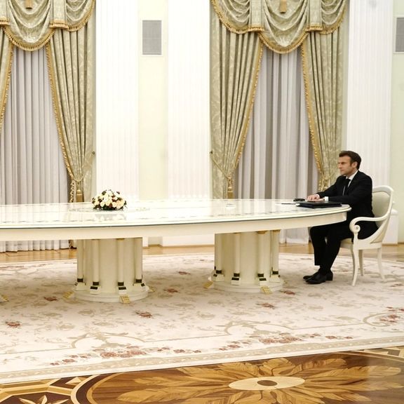 مکرون در سفر به مسکو از ترس سرقت دیانای تست کرونا نداد