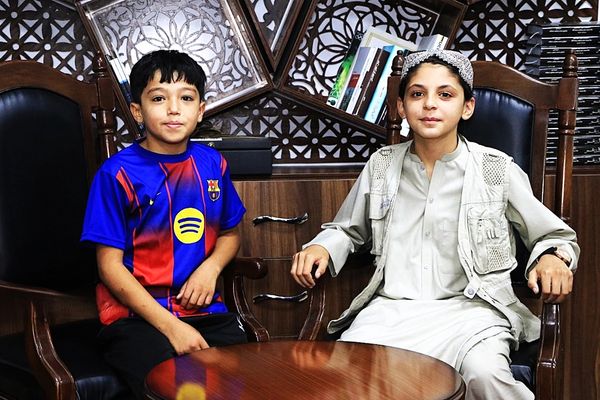 سیزر هارونی، کودک دهساله با آرزوی حضور در تیم ملی فوتبال افغانستان