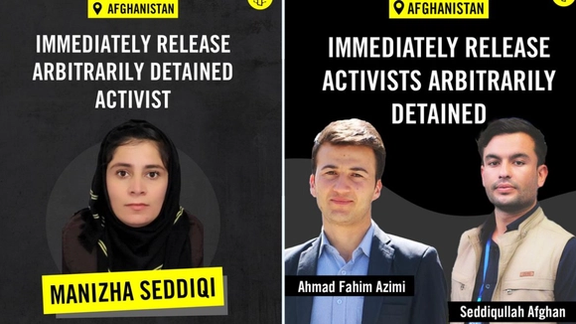 د بښنې نړۍوال سازمان: طالبانو پرته له اسنادو او شواهدو افغان فعالان بندیان کړي دي