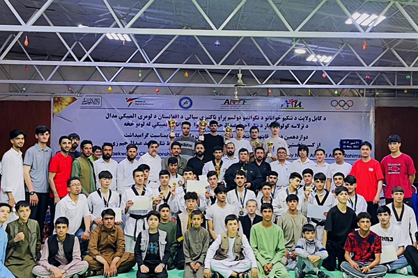 تیم تکواندوکاران غفور نبی قهرمان رقابتهای انتخابی نوجوانان کابل شد