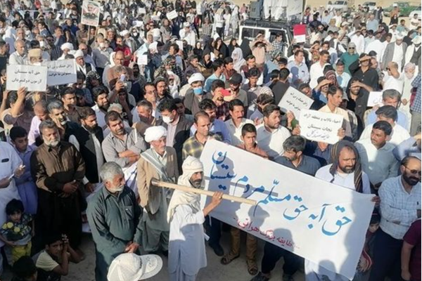 After Not Receiving Water Rights from Helmand River Locals of Iran’s Sistan Region Protest