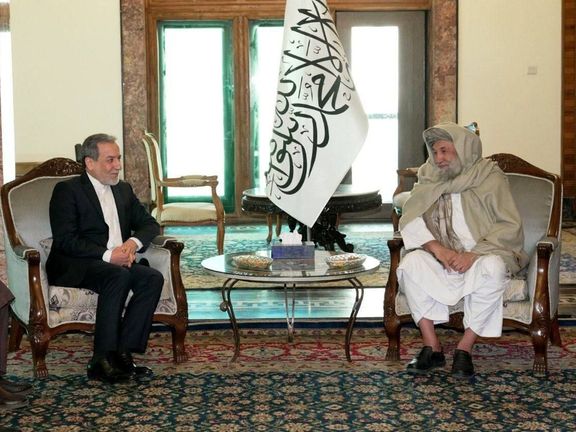 وزیر خارجه ایران با رئیسالوزرای طالبان درباره تقویت همکاریهای دوجانبه گفتوگو کرد