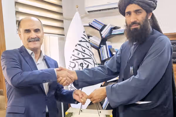 گفتوگوی طالبان با سفیر تاجیکستان درباره مرزها یک روز پس از حمله راکتی در خواهان