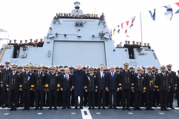 ترکیه دومین ناو جنگی «پیاناس خیبر» را به پاکستان تحویل داد