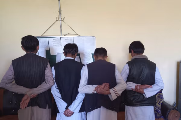 طالبانو یوځل بیا په کابل کې د غلو ۲۳ کسیزه ډله نیولې