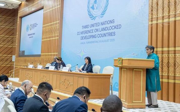 نشست سازمان ملل درباره کشورهای محصور در خشکی در ترکمنستان آغاز شد