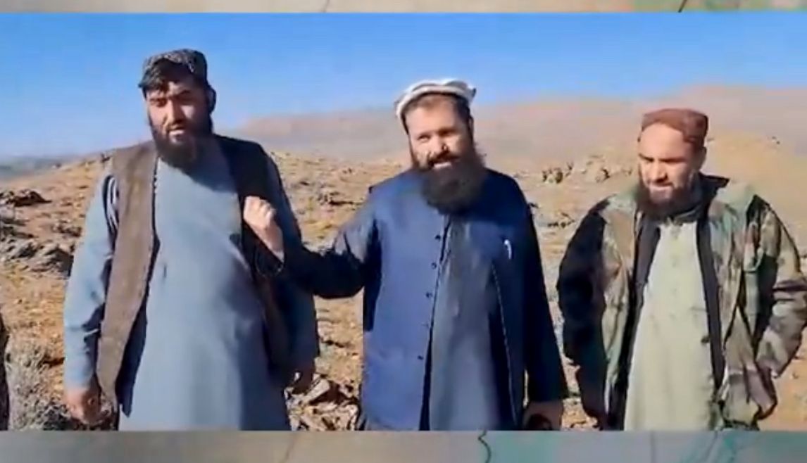 معاون ستاد ارتش طالبان از مناطق مرزی پکتیکا بازدید کرد