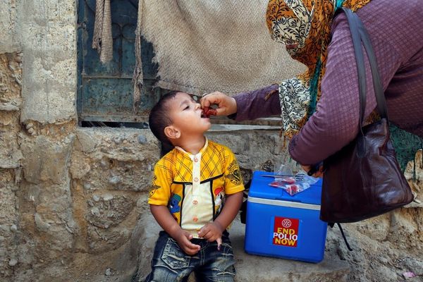 سازمان جهانی بهداشت: خطر گسترش فلج اطفال در جنوب افغانستان همچنان جدی است