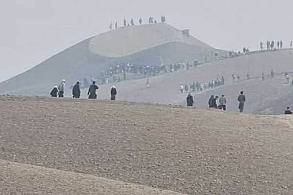 Protesters Burn Taliban-Linked Gold Mining Equipment In Northern Afghanistan