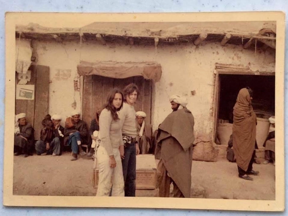 په غزني کې د بهرنیو سیلانیانو د ۱۹۶۹ کال انځور