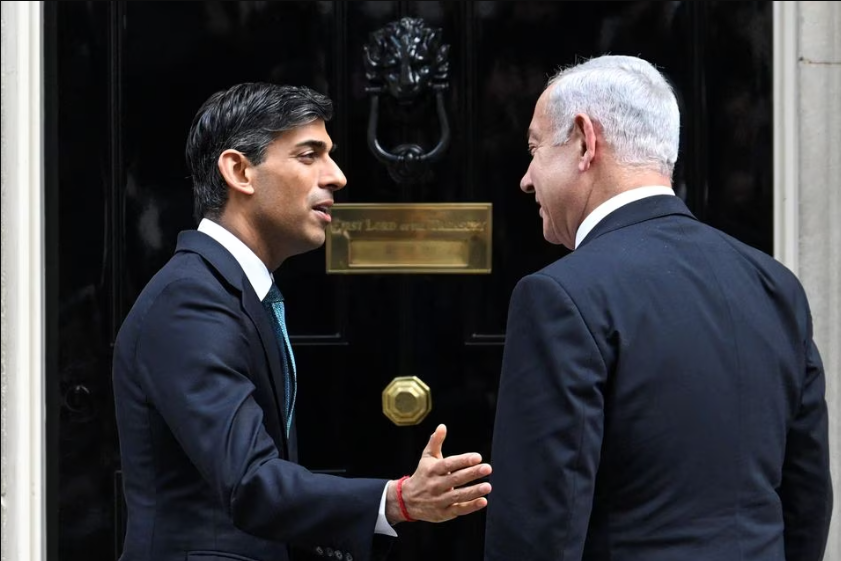 حمایت ریشی سونک از بنیامین نتانیاهو؛ 'بریتانیا دوشادوش اسرائیل می‌ایستد'