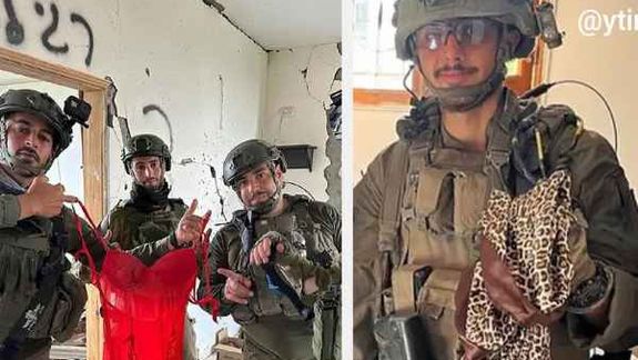 ارتش اسرائیل گزارشها درباره تصاویر سربازان با لباس زیر زنان فلسطینی را بررسی میکند