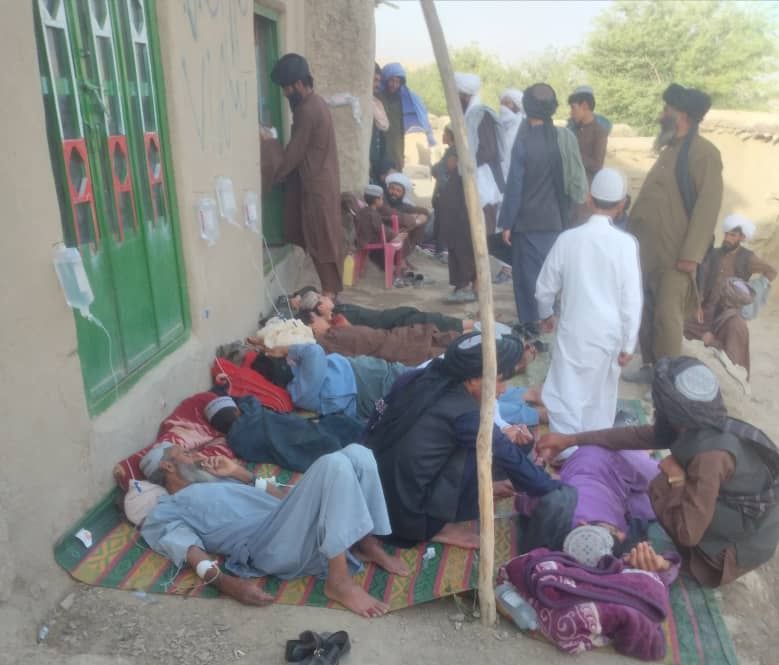 خبرگزاری باختر: نزدیک به ۲۰ نفر در پی بیماری کلورا (وبا) در هلمند جان باخته‌اند