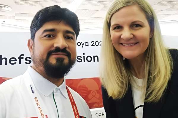 دیدار مسئول کاروان افغانستان با رؤسای کمیته بینالمللی المپیک و شورای المپیک آسیا