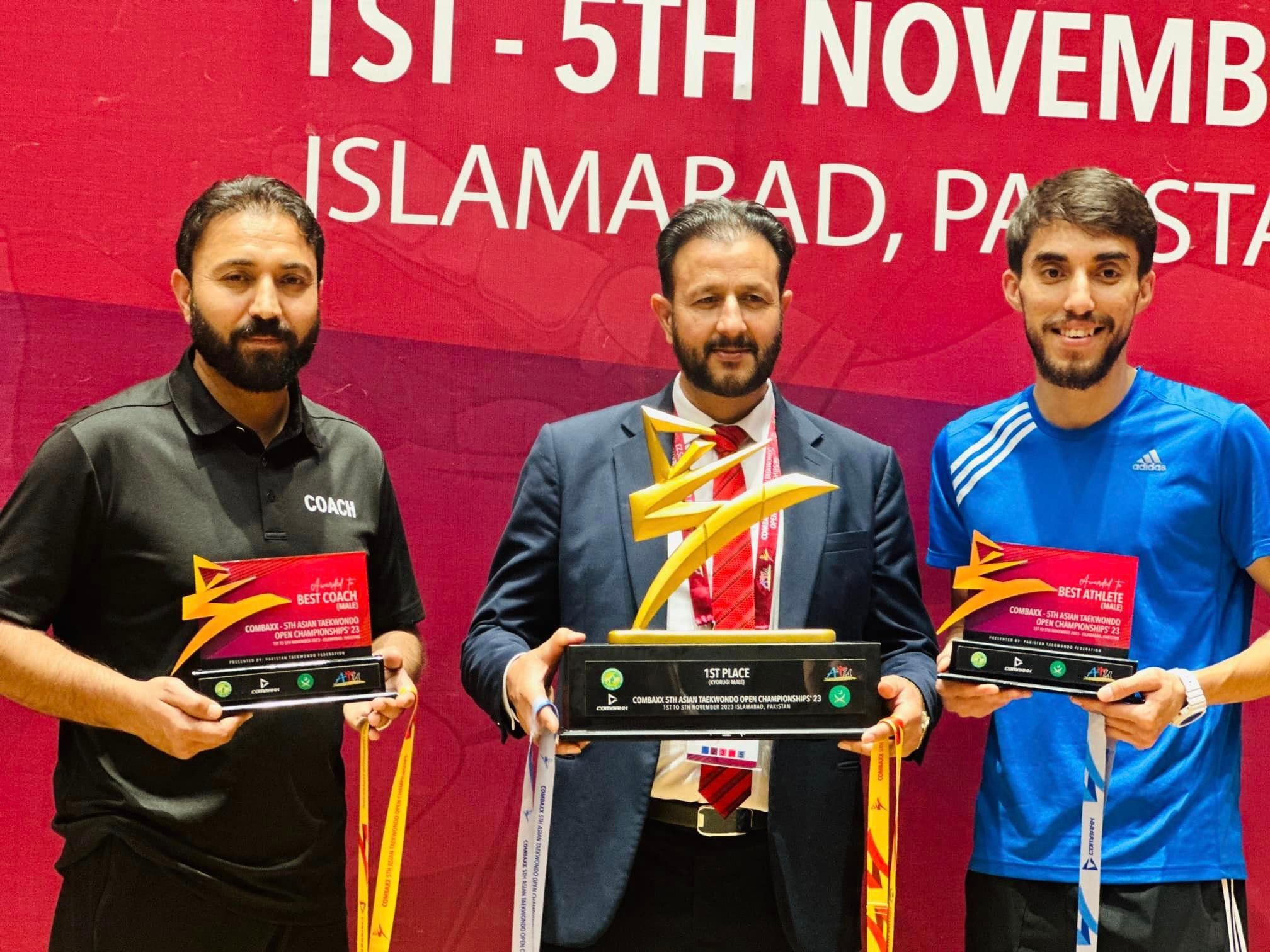 تکواندوی آزاد آسیایی؛ افغانستان برنده جوایز بهترین تیم، بهترین مربی و بهترین ورزشکار شد