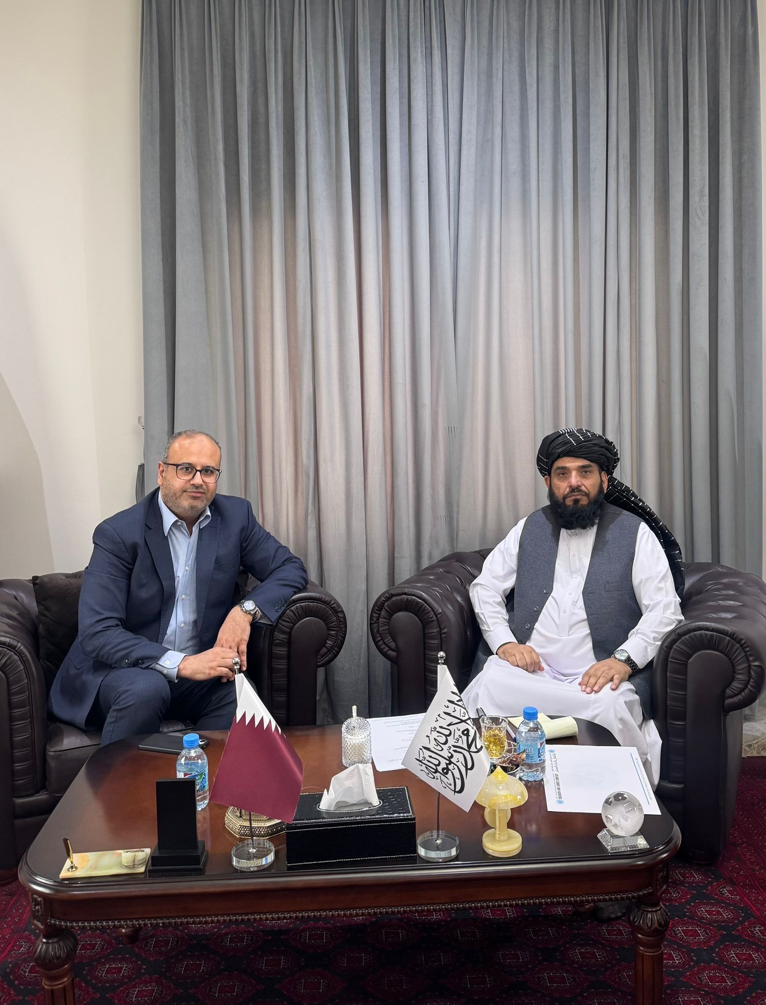 سهیل شاهین د ملګرو ملتونو له دفتر سره د افغان ماشومانو پر خوندیتوب غږېدلی