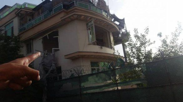 خانه‌ای در منطقه شیرپور کابل که ایمن‌الظواهری، رهبر القاعده در اسد ۱۴۰۱ در آن کشته شد