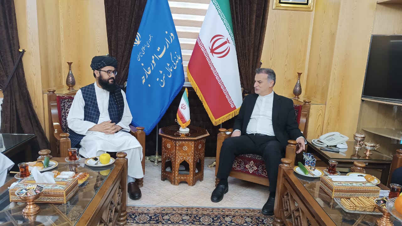 طالبانو له ایراني چارواکو سره د کابل او تهران ترمنځ د اړیکو پر پراختیا خبرې کړې