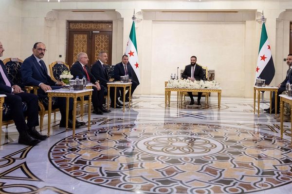 وزیران خارجه و دفاع ترکیه با احمد شرع در دمشق دیدار کردند