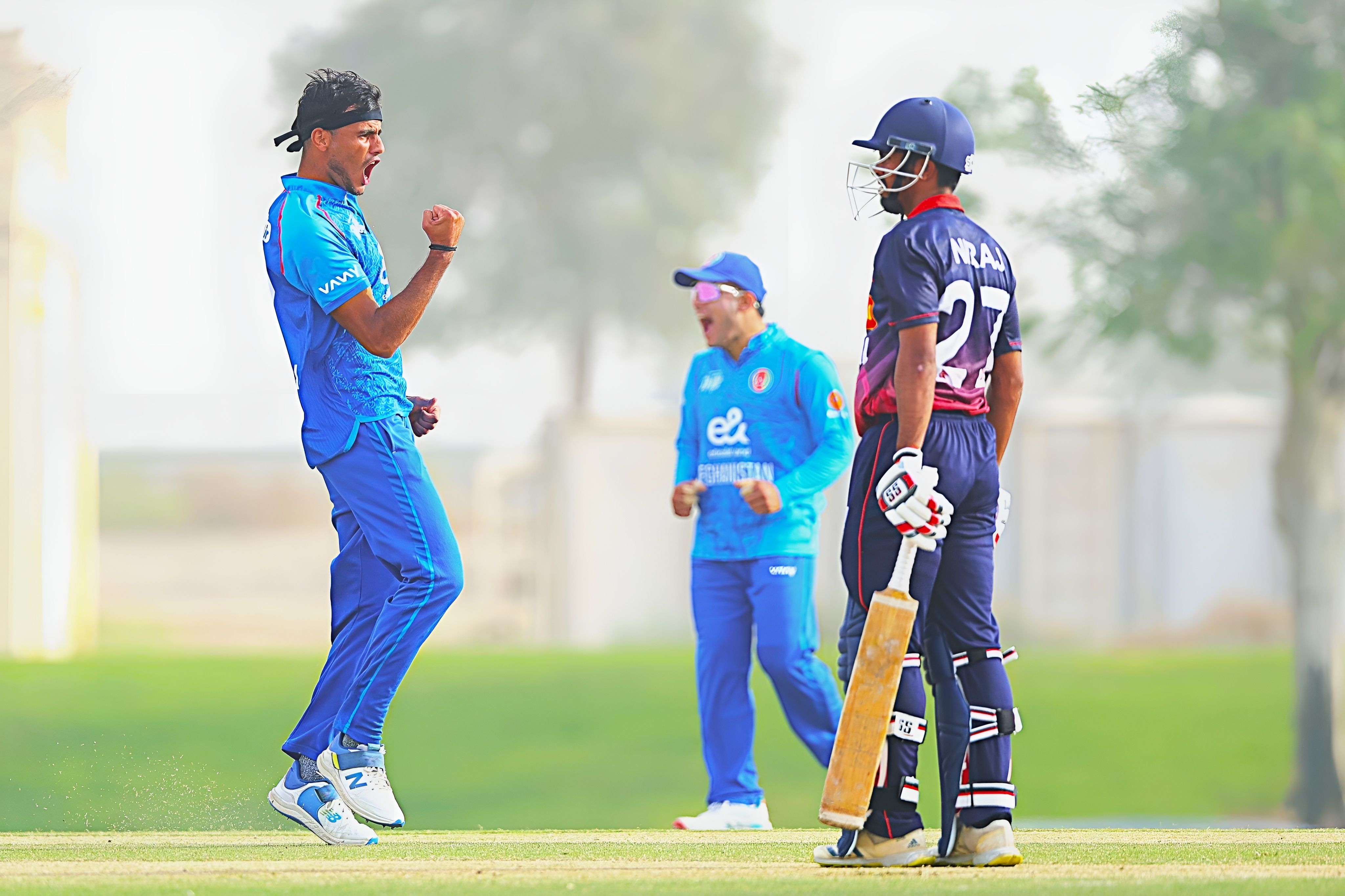 جام آسیایی ۲۰۲۵؛ پیروزی تیم کریکت نوزده‌سال افغانستان مقابل نیپال