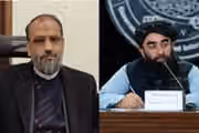 معاون سفیر ایران در قندهار با سخنگوی طالبان دیدار کرد