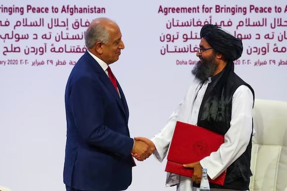 د دوحې له تړونه د خلیلزاد دفاع: دغه تړون د افغانانو تر منځ د تاریخي خبرو اترو لامل شو