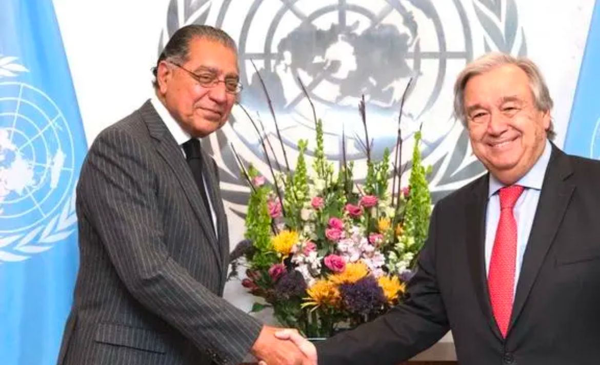 Pakistani Envoy Announces ‘Constructive’ Talks With UN Secretary-General In Afghanistan