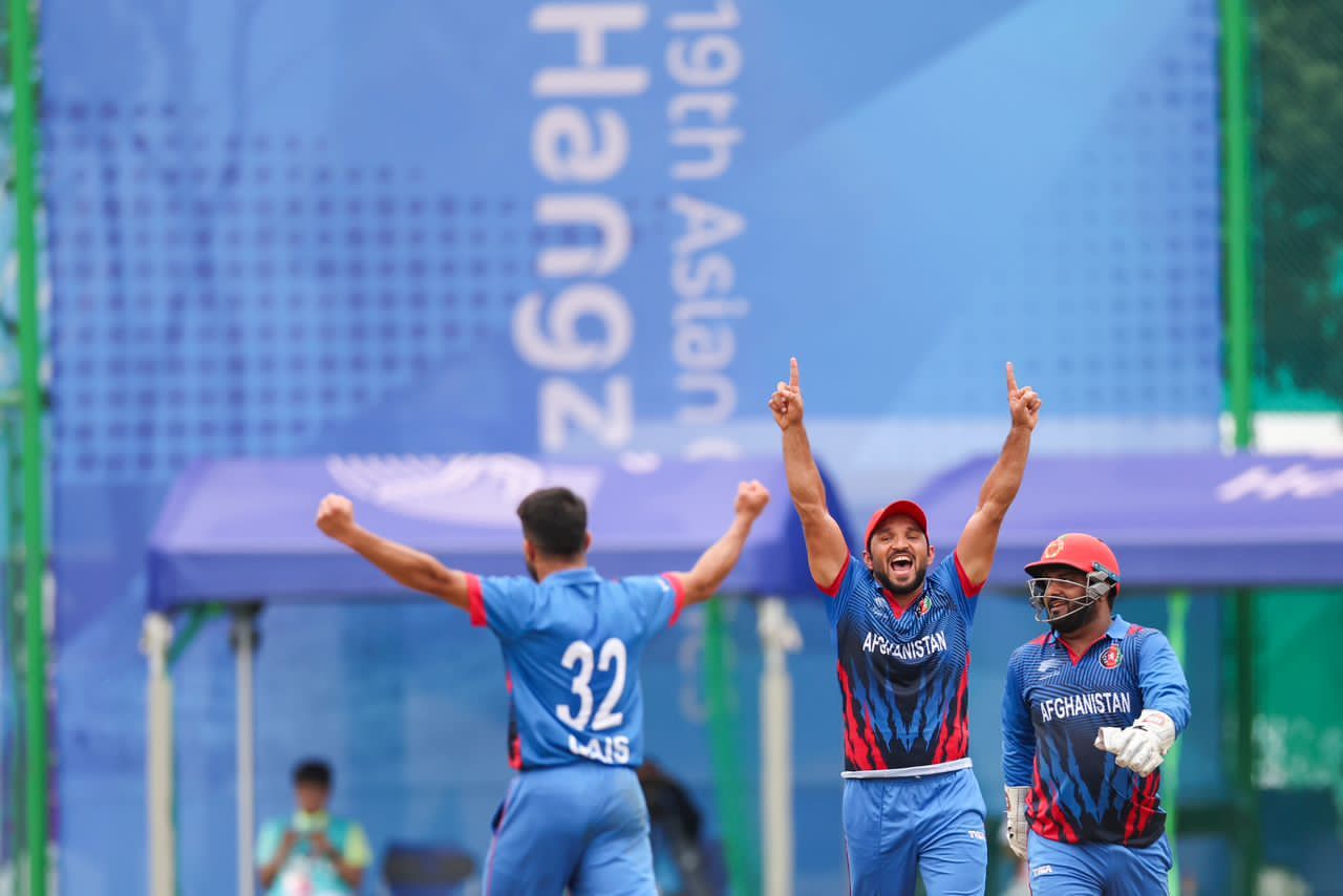 افغانستان با شکست سریلانکا، به نیمه‌نهایی کریکت بازی‌های آسیایی صعود کرد