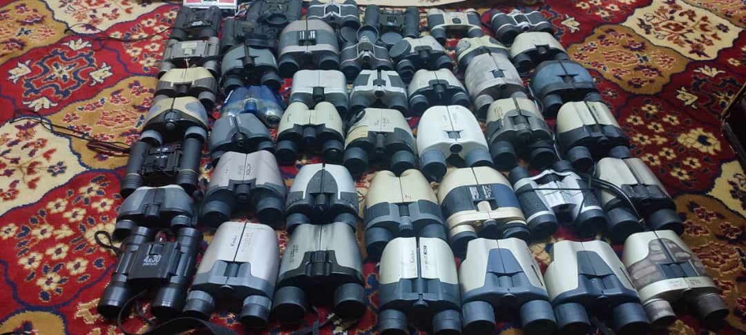 طالبان وايي په پکتیا کې یې لسګونه دوربینونه او لغمان کې یې یوه ۱۲ میله وسله ترلاسه کړي