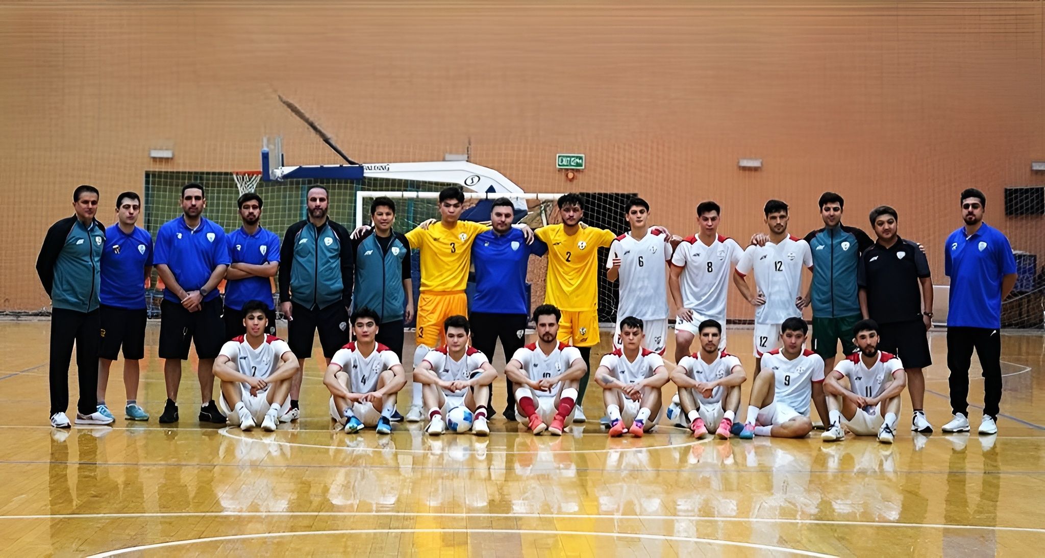 تیم ملی فوتسال افغانستان امشب در دیدار تدارکاتی به مصاف کویت می‌رود