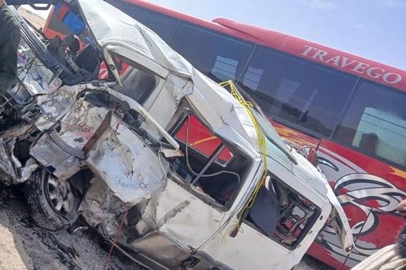 د کابل-هرات پر لویه لاره د ټرافيکي پېښې په ترڅ کې ۱۵ کسانو ته مرګژوبله اوښتې