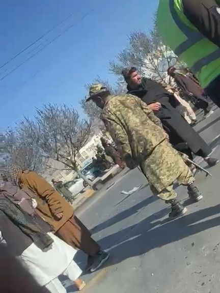 انفجار در نزدیکی وزارت داخله طالبان در کابل