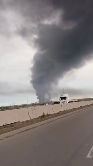 دود ناشی از انفجار در بندرعباس، ۲۰ حوت