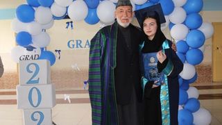 دختر حامد کرزی دیگر نمیتواند به مکتب برود