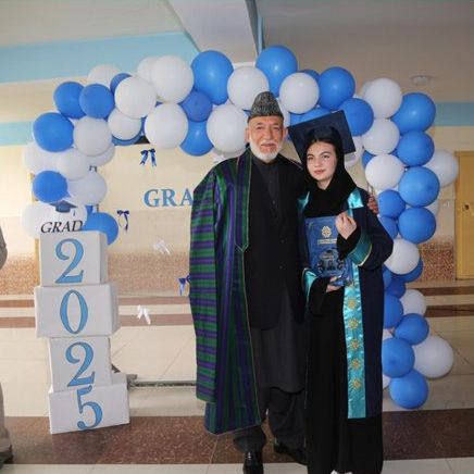 دختر حامد کرزی دیگر نمیتواند به مکتب برود