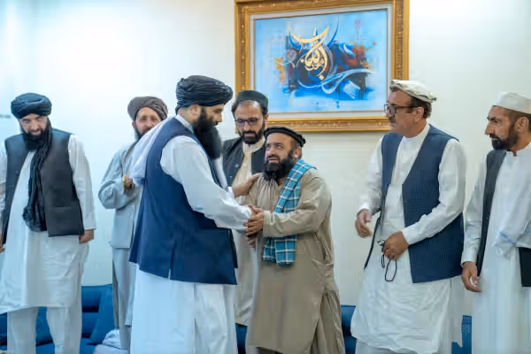 Taliban Interior Minister Visits Families Of Victims Of Pakistani Strikes