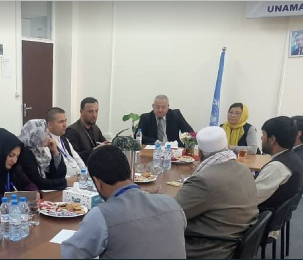UN Special Representative for Afghanistan Visits Girls School in Kunduz