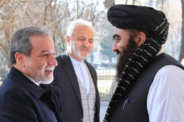 Taliban FM Calls For Enhanced Cooperation In Meet With Iranian FM