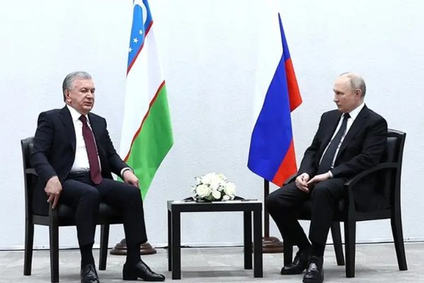 Uzbek President Asks Putin To Participate In Afghan-Trans Railway Project