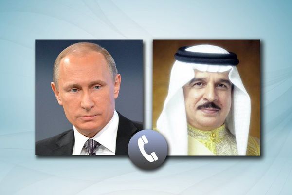 پوتین او د بحرین پاچا د منځني ختیځ د کړکېچ ډیپلوماټیک حل په اړه غږېدلي
